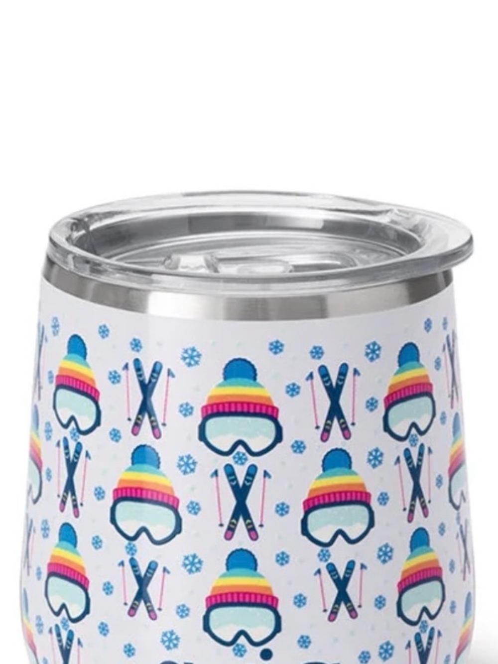 Apres Ski stemless wine Swig travel cup NEW